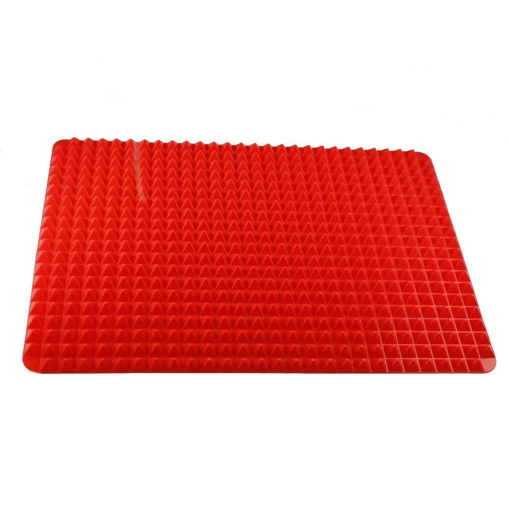 Антипригарный силиконовый коврик для выпечки силиконовый коврик термостойкий для куриных крыльев Пирамида силиконовый коврик для выпечки для кухни