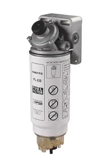 Топливный фильтр для автомобильного двигателя PL420 сепаратор fuelwater дизельный