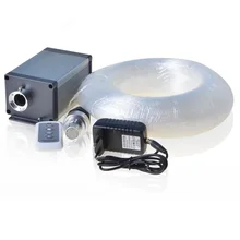 Maykit мерцание 6 цветов колесо Оптическое волокно Мерцание светодиодный CREE LED звезда потолочный светильник комплект 250 шт. смешанный размер звезда 3 м волоконно-оптический мерцание