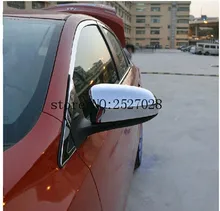 REAR MIRROR COVER FIT FOR TOYOTA YARIS L 2014 Chrome REAR MIRROR TRIM PROTECTOR Auto font