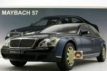 *Blue 1:18 AutoArt AA Maybach 57 Diecast Model Car Luxury Gifts Collection Mini Model Car Kits Limitied Edition