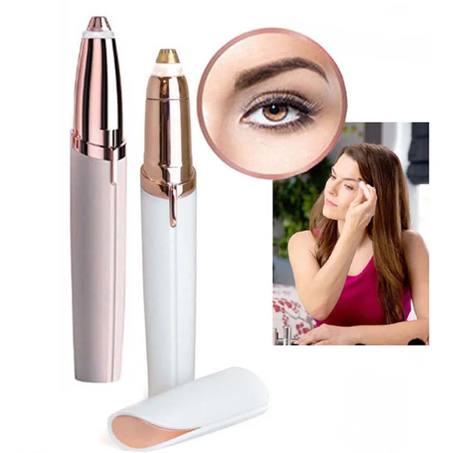 

Feminine Hygiene Product Women Eyebrow Hair Remover Epilator Mini Eyebrow Repairer Shaver Razor Painless Hair Remove Dropshiping