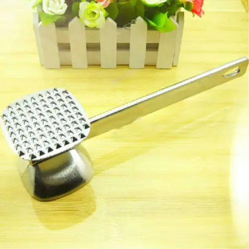48 Blades Needle Meat Beaf Steak Tenderizer Mallet Hammer Knife Cooking Tools Stainless Steel Double-sided Meat Hammer meat tenderizer meat hammer