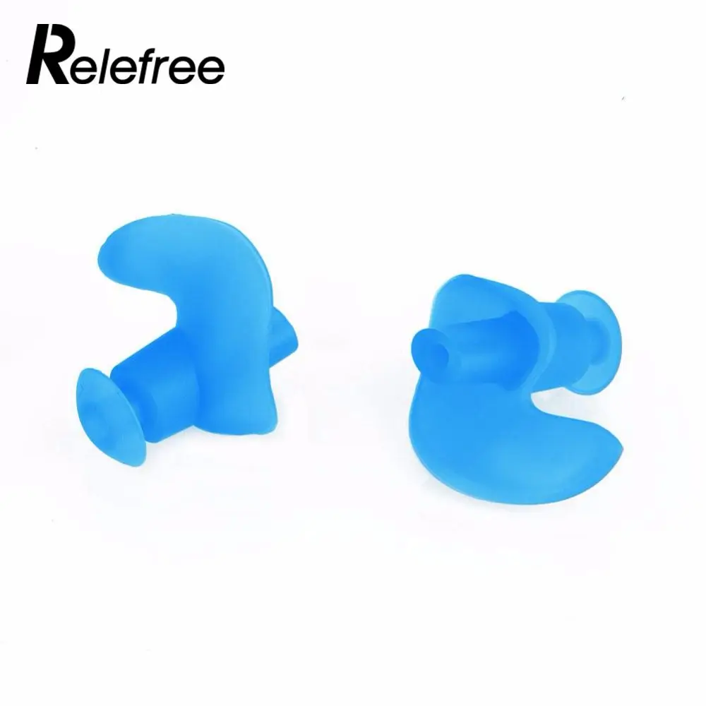 Waterproof Swimming Earplugs Professional Silicone Swim Earplugs Adult