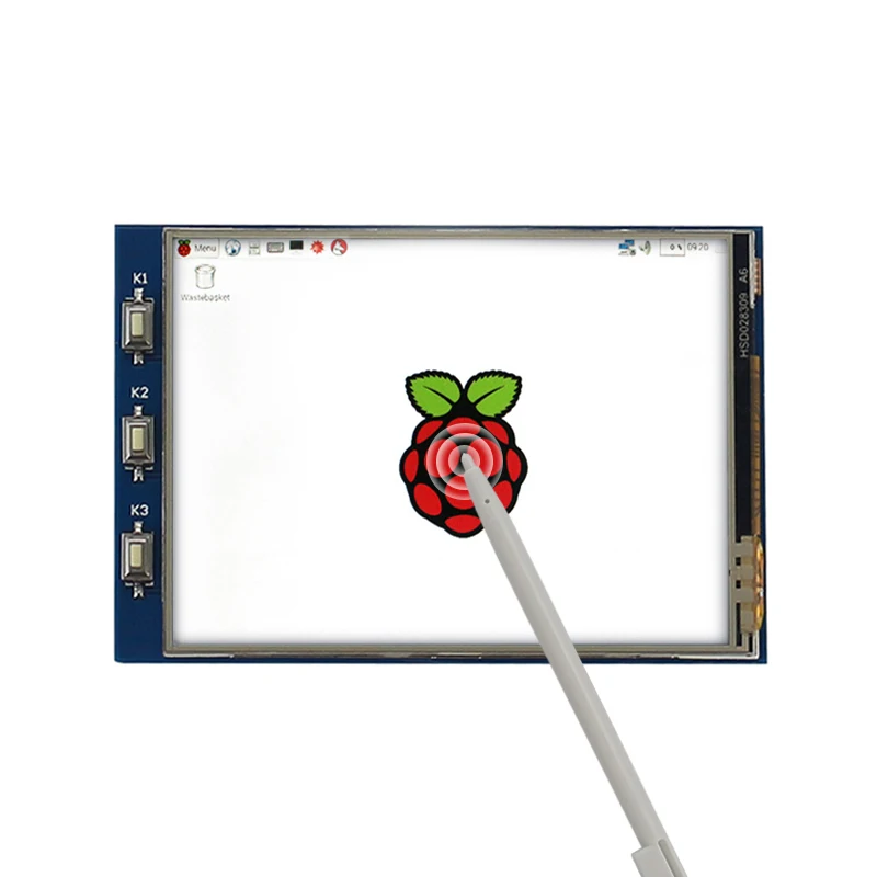 Raspberry Pi 4 Экран дисплея 2,4/2,8 дюймов Raspberry Pi 3 Сенсорный экран 320*240 на тонкопленочных транзисторах на тонкоплёночных транзисторах ЖК-дисплей для Raspberry Pi 4 3 Модель B 3B плюс