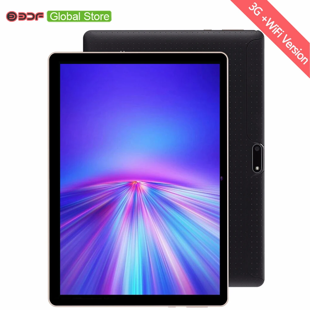 

BDF 10 Inch Android 7.0 Tablet Quad Core Dual Sim Card Phone Call Tablet Pc FM OTG Dual Camera 5.0 MP 4GB/32GB IPS LCD Tablets