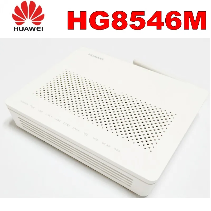 huawei HG8546M Gpon WiFi Ont onu 2 горшки+ 4FE+ 1USB+ WiFi модем с английским программным обеспечением телекоммуникационное сетевое оборудование