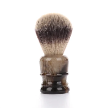 

Hair Salon Shaving Brush Nylon Men's Hu Brush Cleaning Brush Shaving Foam Cleansing Brush Shaver Cleaning Tool Resin Handle