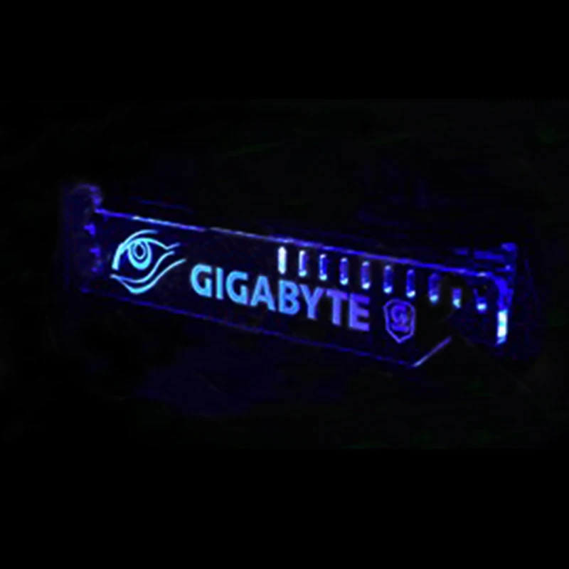 Синий Для Xtreme ЛОГОТИП Расширенная Версия GIGABYTE LED Световой Компьютер Основной