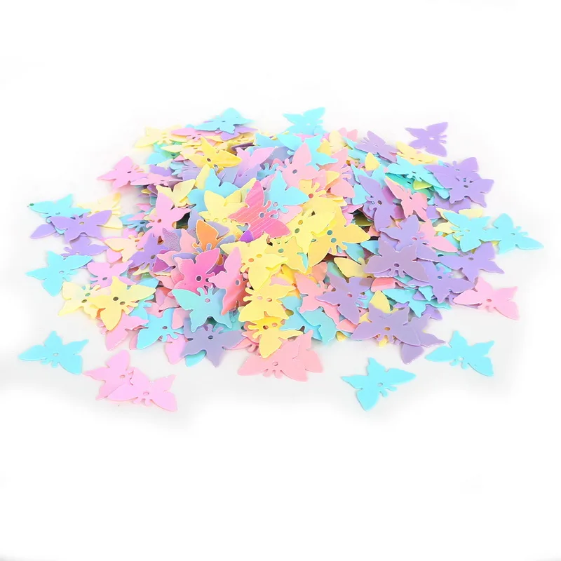 

Different Size 250-2000pcs Mixed Color Loose Sequin for DIY Craft Clothing Accessory Scrapbooking Wedding Jewelry Making