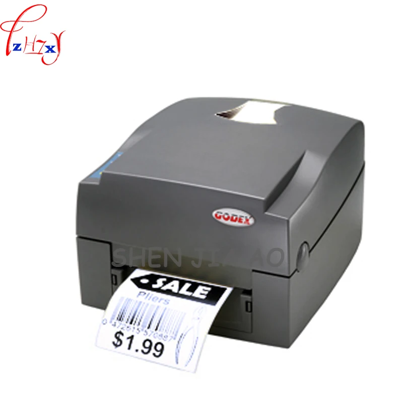 G530U 300 ديسيبل متوحد الخواص تسمية طابعة باركود ملصقات علامة مياه الغسيل مجوهرات الملابس علامة طابعة رموز شريط 110-240 V