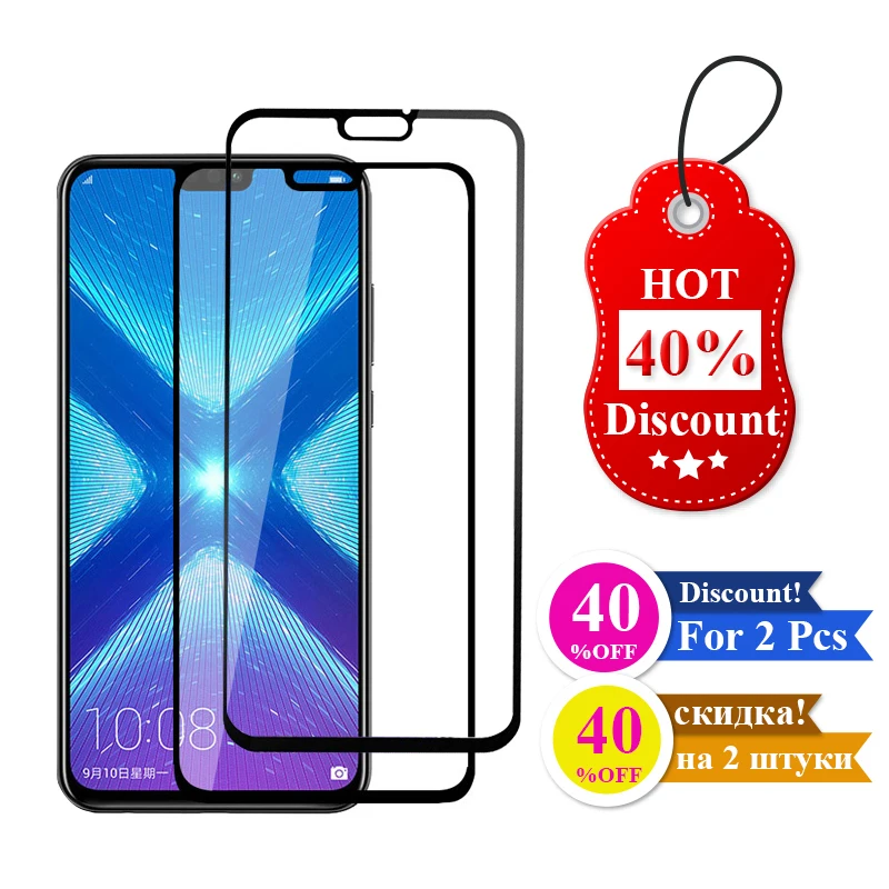 Защитное стекло для huawei honor 8x max 8c 8a 8 pro закаленное huavei huawey honer hono x c x8 c8