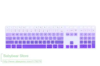 

For Apple Imac G6 21.5 27 Inch Keyboard Cover Gradient Desktop Keyboards Protective Keypad Cover Protector