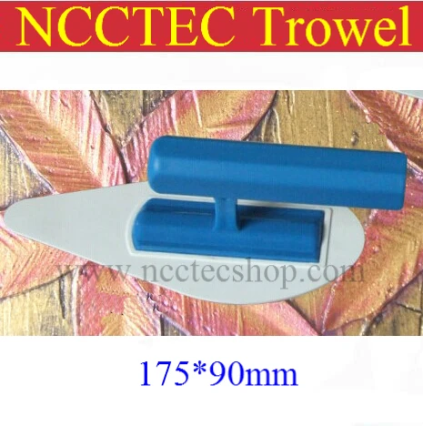 [all round edge] plastic trowel 175*90mm Art paint batch knife diatom mud plastering trowel wall spatula tool