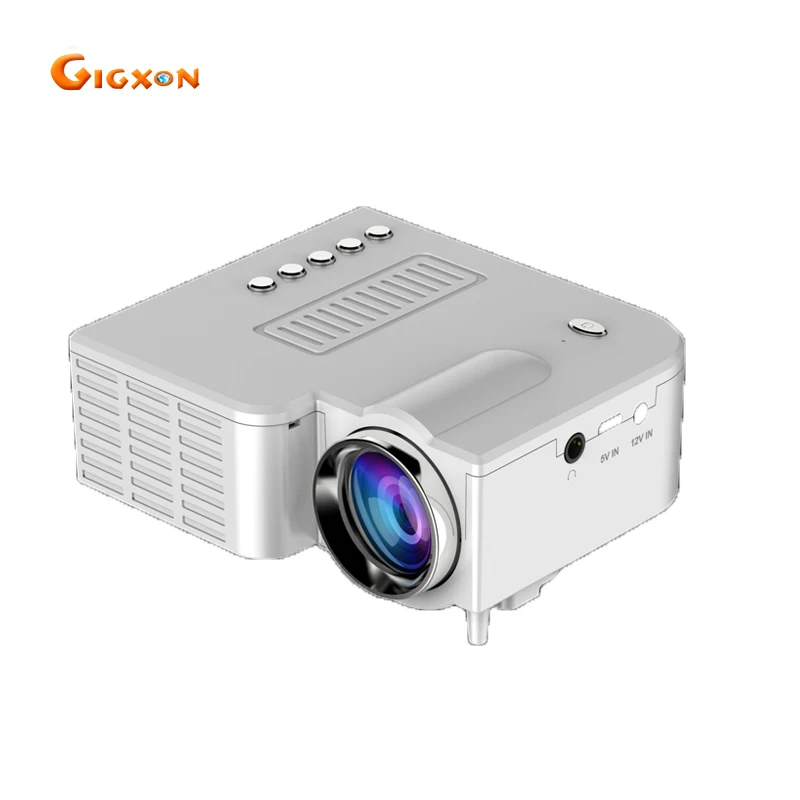 Gigxon G28A(WITH HDMI) VGA support full HD 1080P pocket LED projector multimedia 500 lumens mini | Электроника