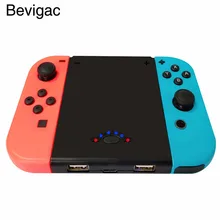Besegad 6000 мАч зарядная станция Док-станция с 2 usb-портами для Nintendo NS NX переключатель геймпады контроллеры