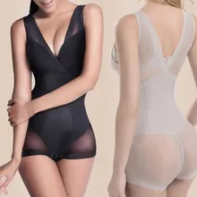 Women Slimming L-xxl Burn Fat Briefs Shapewear Tummy Slim Bodysuit Vest Bodysuits Jumpsuit Full Body Shaper Slimming Underwear
