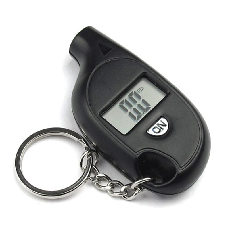 Portable Mini LCD Digital Tyre Tire Pressure Gauge Tester with Key Ring | Автомобили и мотоциклы