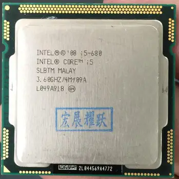 

Intel Core i5-680 I5 680 Processor CPU (4M Cache, 3.6 GHz) LGA 1156 100% working properly Desktop Processor