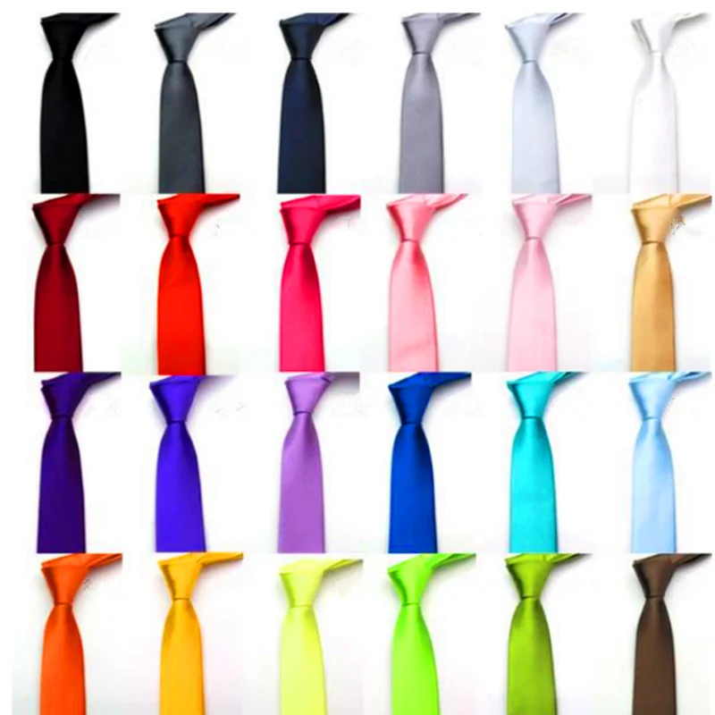

Slim Narrow Black Tie For Men 5cm Casual Arrow Skinny Red Necktie Fashion Man Accessories Simplicity For Party Formal Ties
