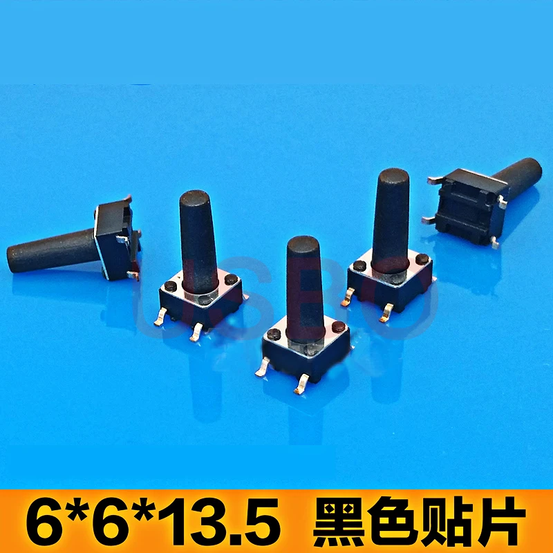 Smt Touch Switch Copper Push Button Tact Switch For Kitchen Hood 4 Pins