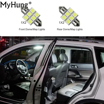 

For Honda CRV 2007 To 2009 Convenience Bulb Car Led Interior Light C10W W5W Replacement Headlight Bulbs Dome Lamp Bright 4PCS