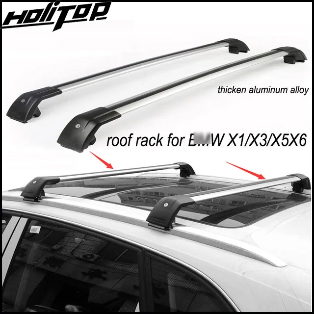 

New arrival carrier rack/roof rail/cross bar beam for X1 X3 X5 X6.(thicken aluminum alloy)ISO quality,2010-2018.free shipping
