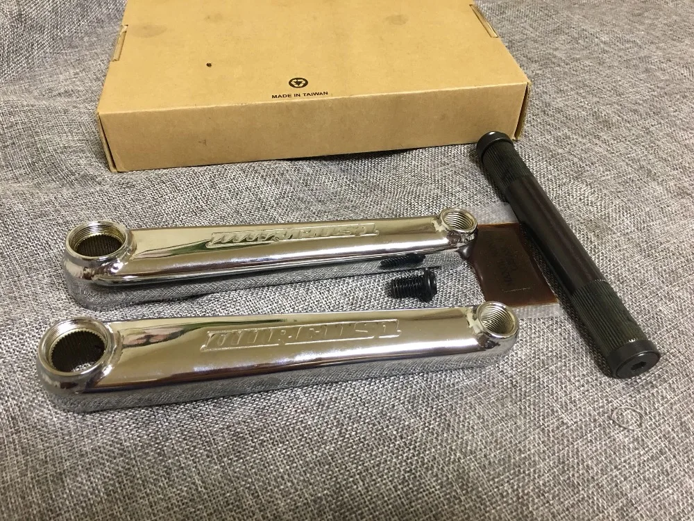 

DURCUS1 Durcus One 3-pc crank 19mm Hollow Chromoly 48 Spindle Splines 165mm heat treated RHD/LHD FGFS compatible made in Taiwan