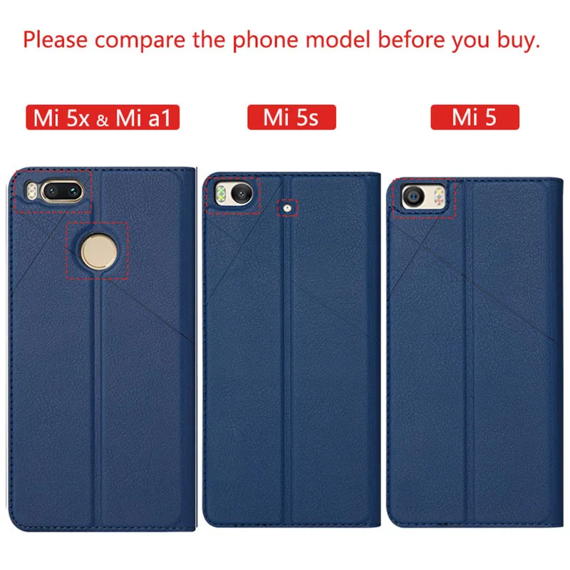 Hand Made For Xiaomi Mi 9 8 lite SE A2 A1 6X lite 5X 5S Mi 5 6 Leather Case For Mi Max 3 2 Flip Cover Card Slot Stand
