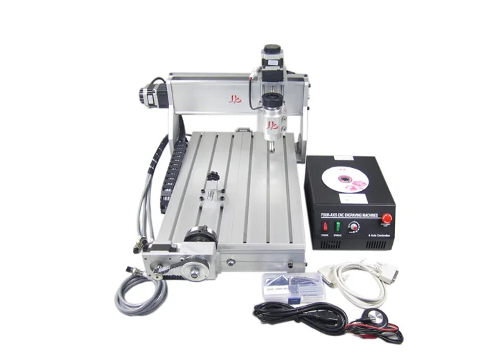 

wood cnc router 3040Z DQ 4 axis with Ball Screw For PCB Wood with clamp plier