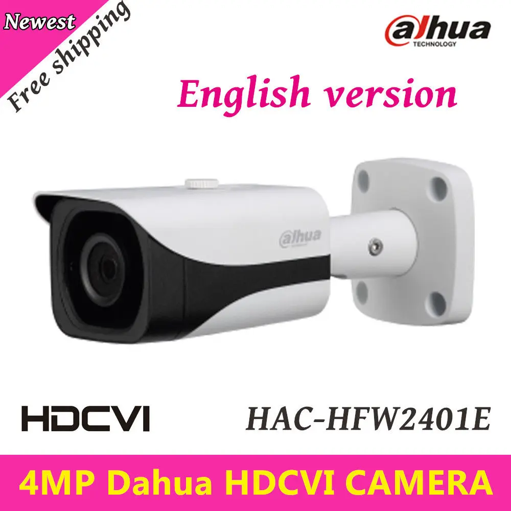

4MP Dahua HDCVI Bullet Camera Outdoor Waterproof IP67 WDR IR 40m HAC-HFW2401E