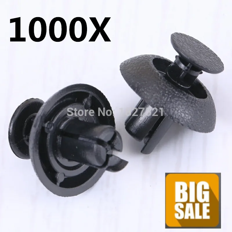 1000 stücke Motor Abdeckung Grille Retainer Clips Fastener für Toyota Lexus IST & LS für Scion für Avalon für camry 90467-07211