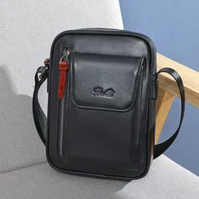 BAQI Brand Men Handbags Messenger Bag 2019 Fashion Genuine Leather Cowhide High Quality Men Shoulder Bags Crossbody Casual Bag BAQI Brand Men Handbags Messenger Bag 2019 Fashion Genuine Leather Cowhide High Quality Men Shoulder Bags Crossbody Casual Bag