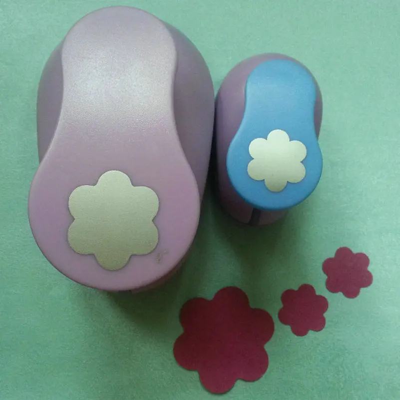 Free Shipping 2pcs Flower Petal(1pc 2" and 1pc 1")craft punch set Paper