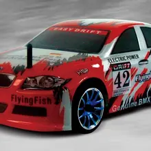 Безколлекторная электрическая модель 94163 R/C на педальной тяге, и электрические на дороге дрейфующий автомобиль летучей рыбы-2 4X4 1/16th автомобиля P2