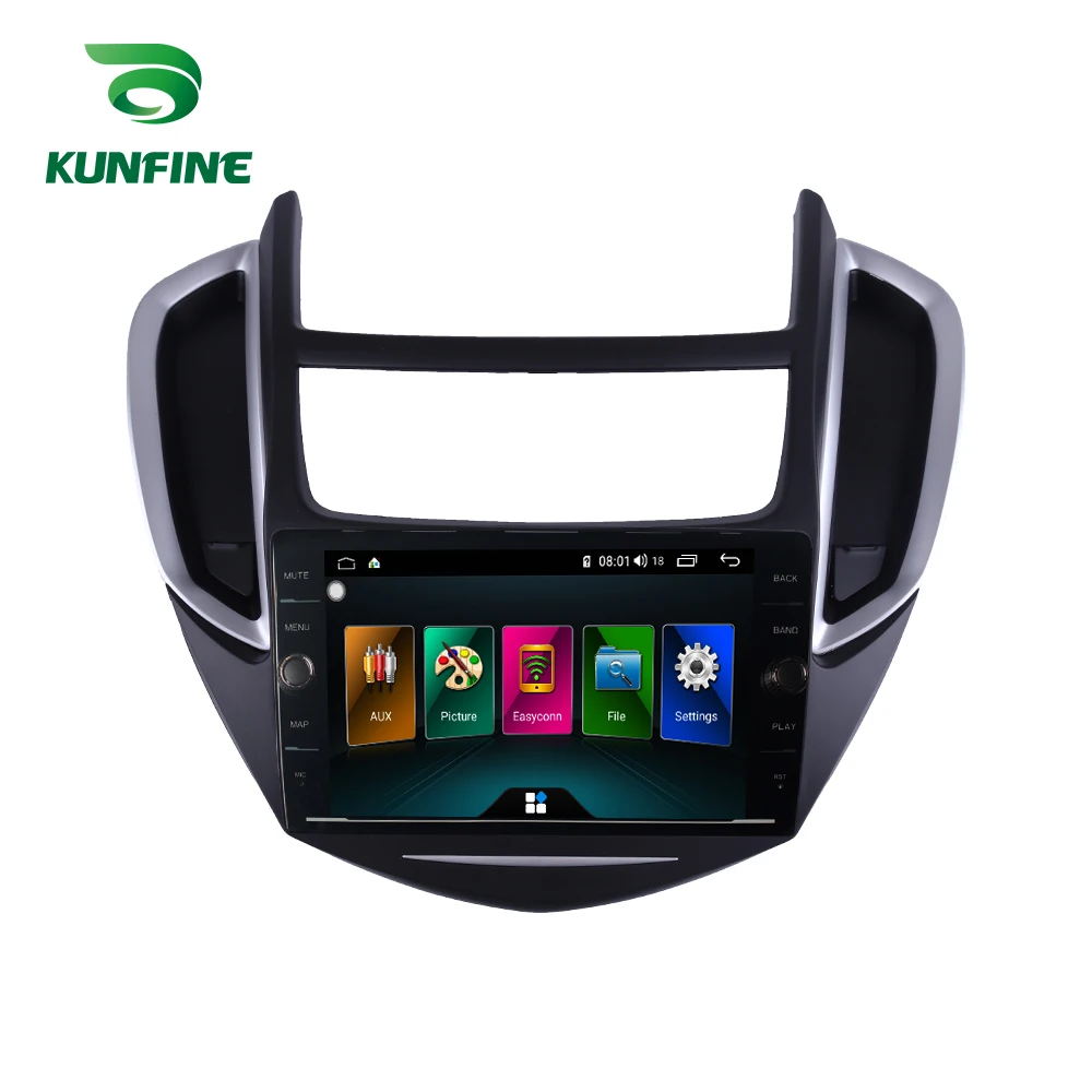 Discount Octa Core ROM 64GB Android 8.1 Car DVD GPS Navigation Player Deckless Car Stereo For Chevrolet TRAX 2014-2016 Radio Headunit 2