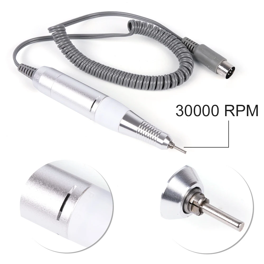  30000RPM Nail Drill Bits Machine For Manicure Pedicure Electric Milling Cutter Professional Nail Ar
