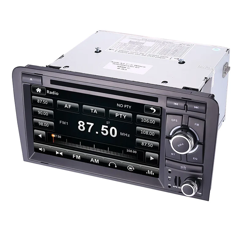 2DIN автомобильный DVD gps для Audi A3 S3 2002-2011 радио gps Bluetooth 1080P 3g USB хост Руль управления Canbus 8 Гб gps карта