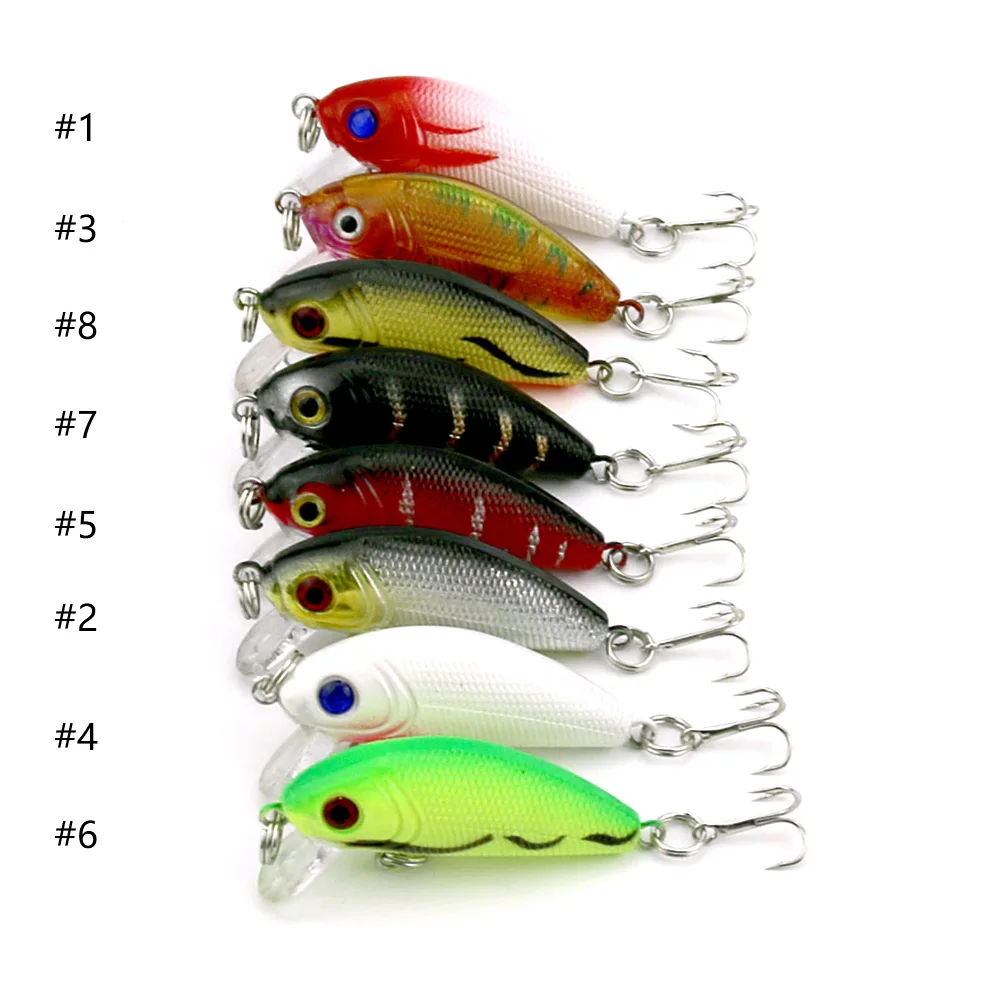 Hengjia 1 шт. 5 см/3 6 г Гольян рыболовные приманки воблер наживка Crankbait Жесткий