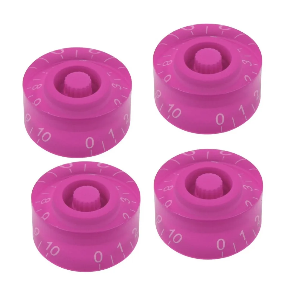 Buy NEW 4pcs Electric Guitar Knobs Buttons Numbers