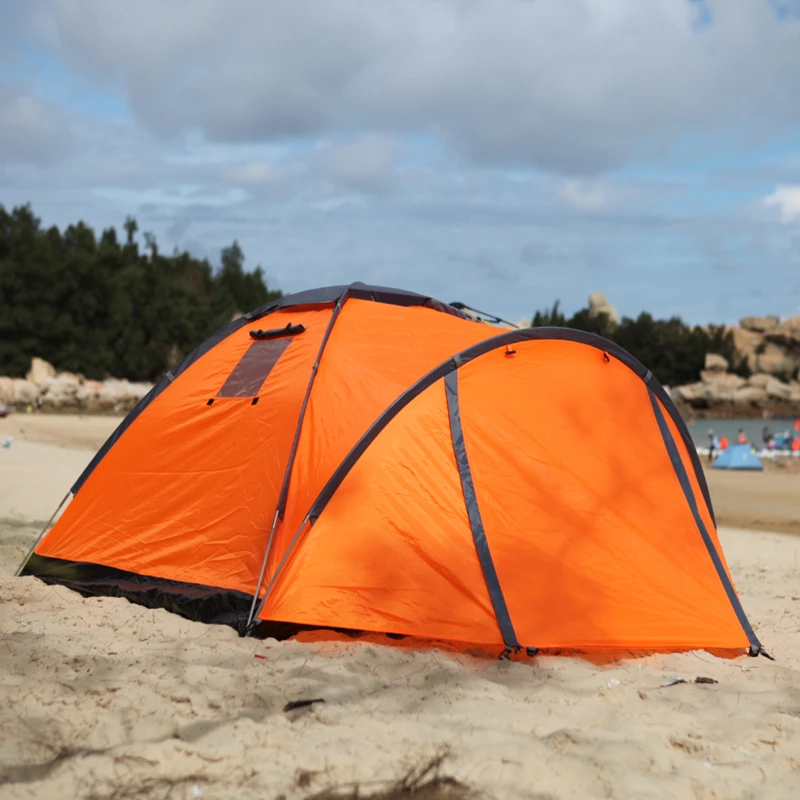 

Quality Waterproof Singler Layer 2 Person Outdoor Camping Tent Hiking Beach Tent