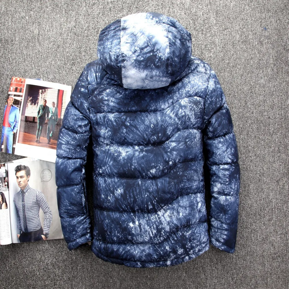 Пуховик мужской зимний с капюшоном гусиный качественный JK 723|jacket down|jacket down menjacket men