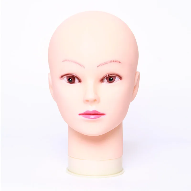 CAMMITEVER Female Head Realistic Mannequin Head Sale For Wig Jewelry