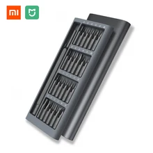 Новое поступление 2017 года Xiaomi mijia wiha ежедневно Применение Отвёртки Комплект 24 точность магнитные биты al коробка отвертка Умный дом Комплект