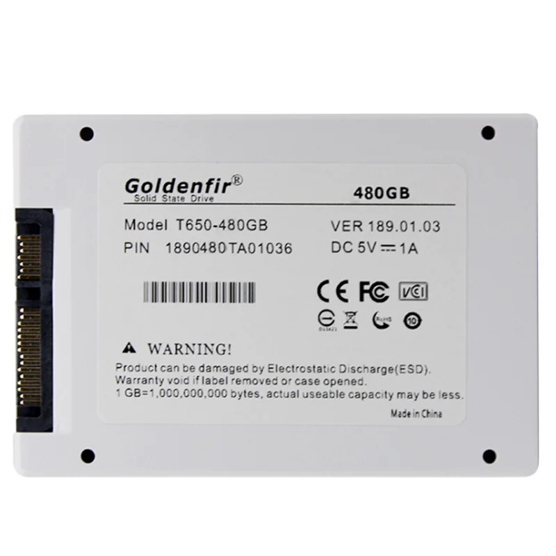 Goldenfir SSD 60 ГБ 120 240 1 ТБ HD SSD 360G 480G 960G ноутбук твердотельный накопитель 2,5 дюйма SATAIII SATAII SATAI SSD диск 2,5 для Тетрадь