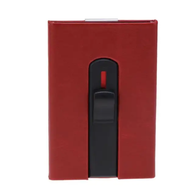 rfid blocking safety anti theft anti degaussing bank card case rf scanning