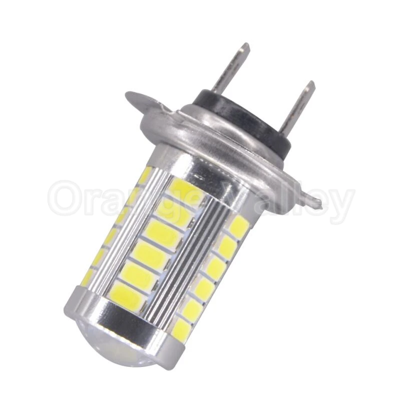 10 шт. Высокое качество H7 33 светодиодный 5630 SMD 5730 белый автомобильный объектив