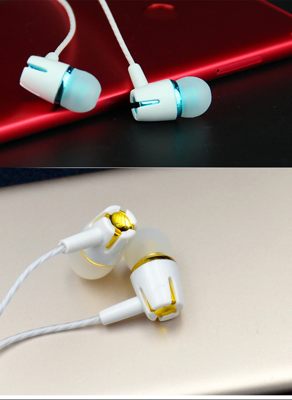 3.5mm In-Ear Stereo Earbuds Earphone For Cell Phone 1.2m Universal Sports Common Headphone For Universal Smart Mobile Phone (14)
