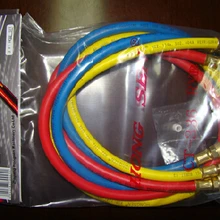 Хонгсен CT-336 три цвета заряжаемая система охлаждения Шланг 90 см для R12 R22 R134A