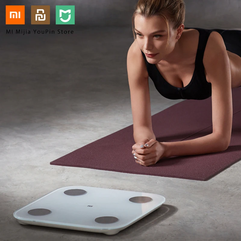 Умные bluetooth весы XIAOMI 2 0 для измерения веса жира и тела мониторинг состояния